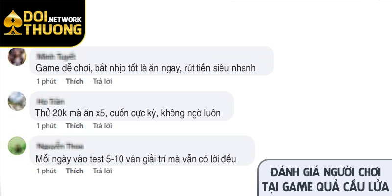 Đánh giá của người chơi về game quả cầu lửa
