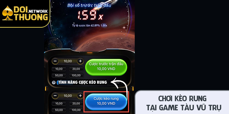Chi tiết về tính năng cược kèo rung của 2 sản phẩm nhà Fungame